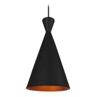 LUSTRE ET SUSPENSION INDUS Supension en acier - Ø19 x H100 cm - Noir et LUSTRE ET SUSPENSION INDUS Supension en acier - Ø19 x H100 cm - Noir et