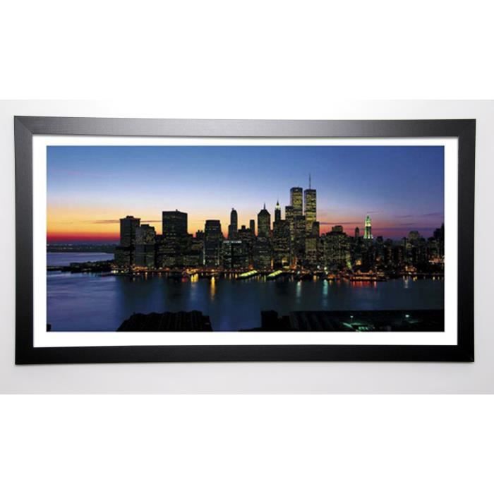 BERENHOLTZ Image encadrée New York Skyline 57x107 cm Bleu