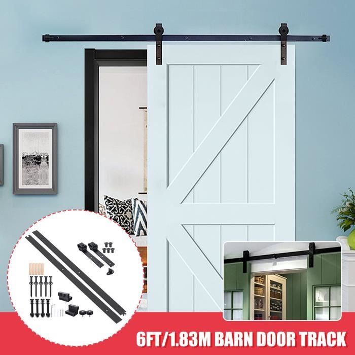tempsa système porte coulissante d'interieur chambre rail galandage