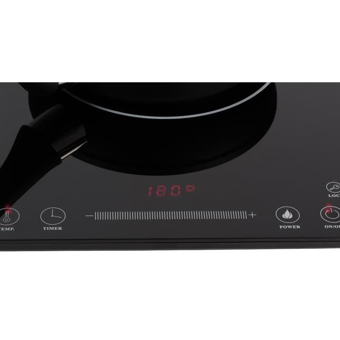 Plaque à induction 2 000 W Slim Line avec1