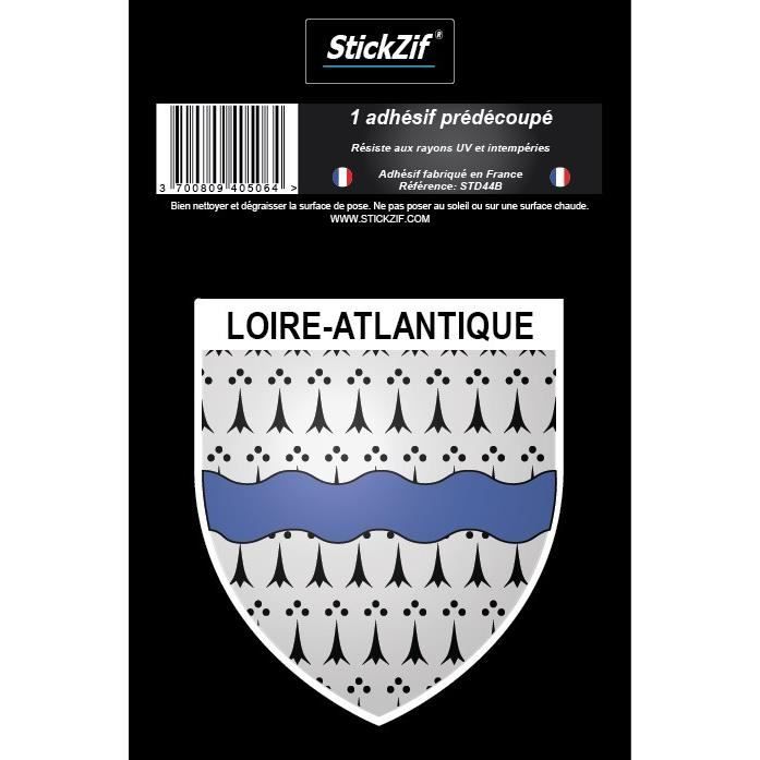 STICKZIF 1 Adhésif Blason Loire Atlantique STD44B