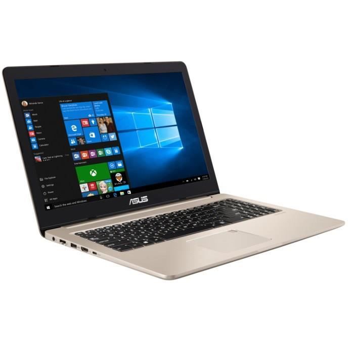 ASUS PC Portable N580VD-FJ644T 15,6 - 8Go de RAM - Windows 10 - Intel Core i7-7700HQ - NVIDIA GTX1050 - Stockage 1 To + 128Go SSD