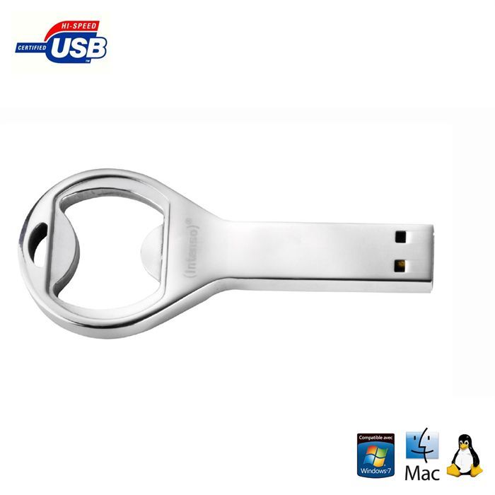 Clé USB 2.0   Capacité 4 Go   Vitesse de lecture 26 Mo/s   Vitesse d