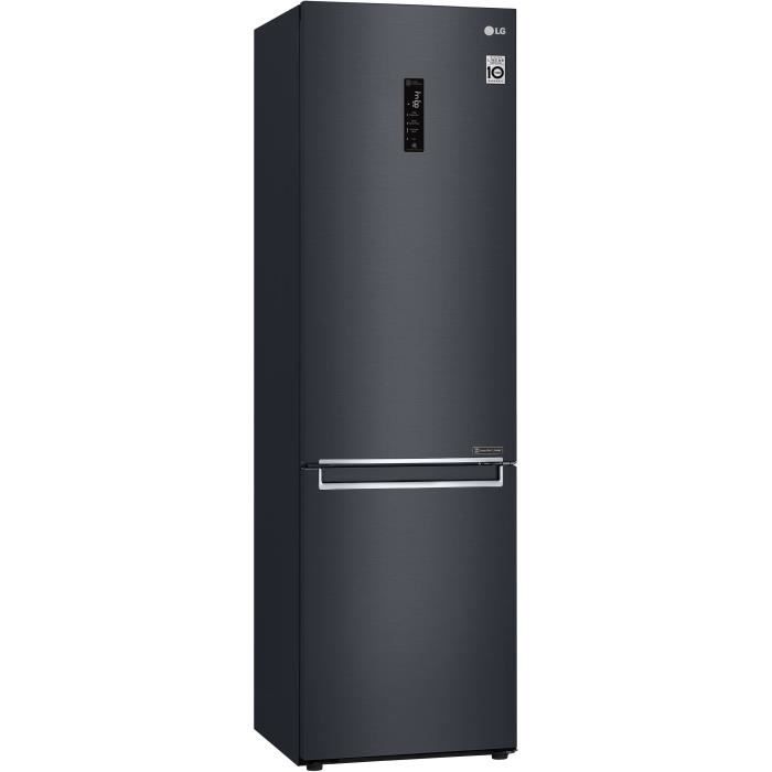 LG GBB72MCDZN- Réfrigérateur congélateur bas - 384L (277+107) - Froid ventilé A++ - L59,5m x H203cm - Carbone