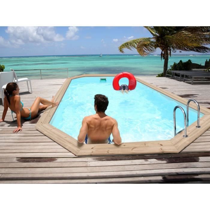 Piscine Bois Cordoue 348 X 215 X 118 M Achat Vente