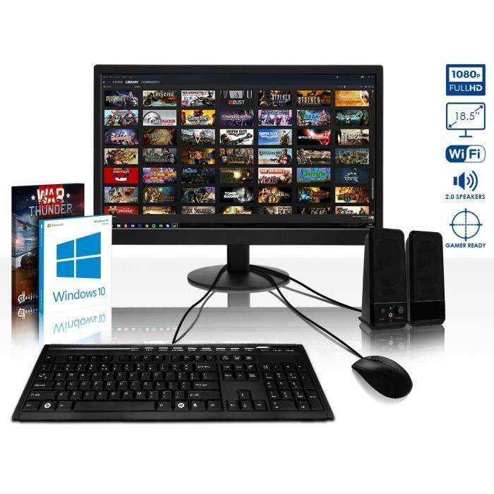  Vision 13 PC Gamer Ordinateur avec War Thunder1