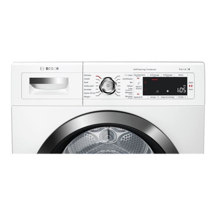 Bosch Serie 8 WTWH7591FF Sèche-linge indépendant2