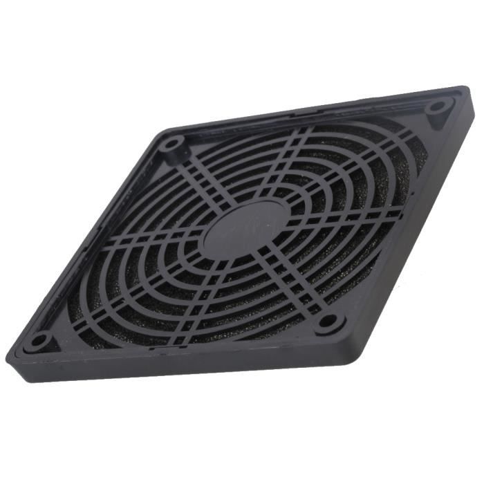 5 x PC noir, couvercle du filtre anti-poussière2