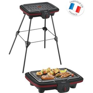 TEFAL - Barbecue Easy grill contact pieds - CB902O12