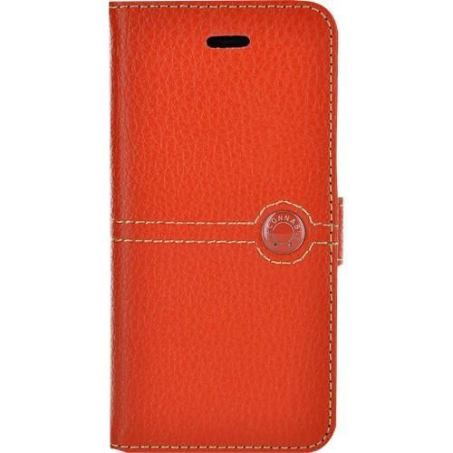 FACONNABLE- FACOSELV2IP5FOLO- Etui folio -coque cuir pour apple iPhone 5 / 5S - Orange