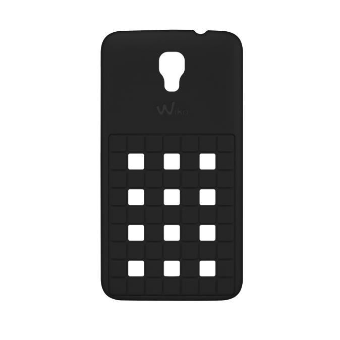 Wiko Coque à damier Wiko Bloom Noir