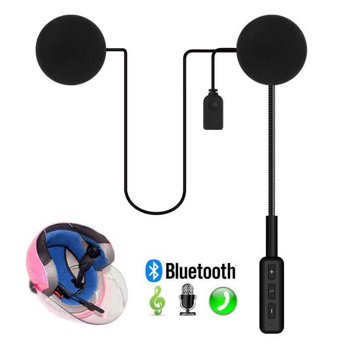 Oreillette Bluetooth 40edr Pour Casque Moto Haut Parleur Main