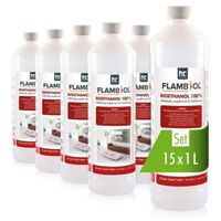 ETHANOL Bioéthanol à 100% dénaturé 15 x 1 L ETHANOL Bioéthanol à 100% dénaturé 15 x 1 L