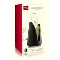 SEAU - RAFRAICHISSEUR Rapide Ice Cooling Carafe Noir VACUVIN SEAU - RAFRAICHISSEUR Rapide Ice Cooling Carafe Noir VACUVIN