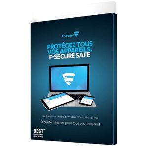 F Secure Safe- 3 appareils / 1 an - Sécurité Internet