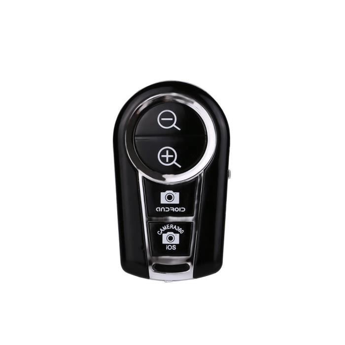 PLATYNE Telecommande bluetooth pour apple et android - Noir