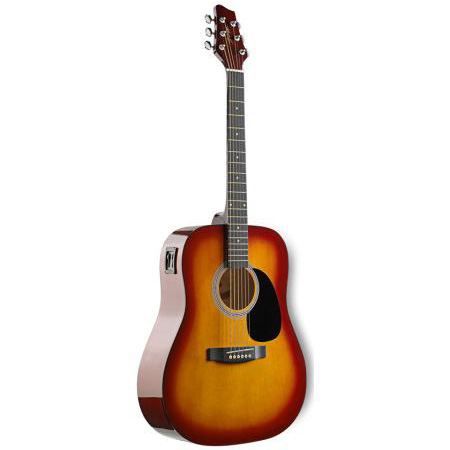 INSTRUMENT A CORDES STAGG   Sw201cs vt   Guitare Electro Acoustique