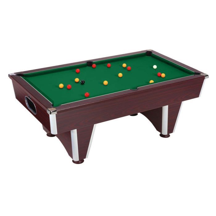 Billard Domestic Marron 7ft (211 x 119)   Billard Pool anglais plus