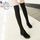 EOZY Bottes Femme Fille Chaussures Vogue Hiver Noi