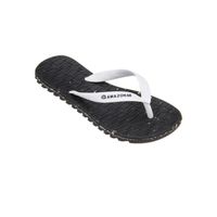 TONG Tongs Garçon Amazonas Eco Flip-Flop Blanc et Noir TONG Tongs Garçon Amazonas Eco Flip-Flop Blanc et Noir