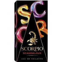 EAU DE TOILETTE SCORPIO Eau de Toilette Scandalous - Homme - 75 ml EAU DE TOILETTE SCORPIO Eau de Toilette Scandalous - Homme - 75 ml