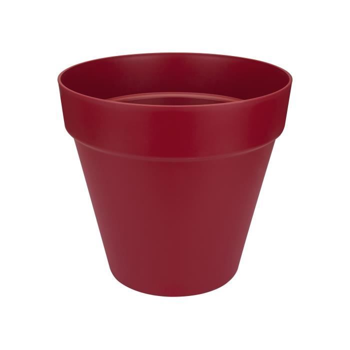 ELHO Pot de fleurs rond Loft Urban - Ø 20 cm - Fruits rouges