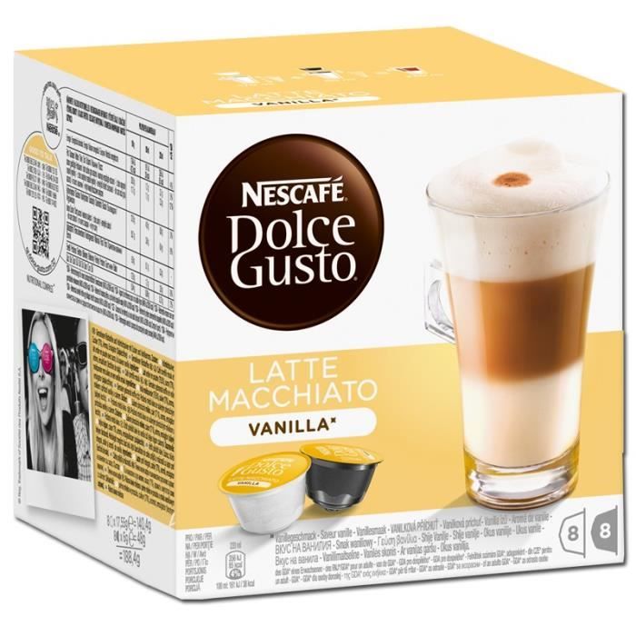 Nestlé Dolce Gusto Latte Macchiato Vanilla, Café, Café