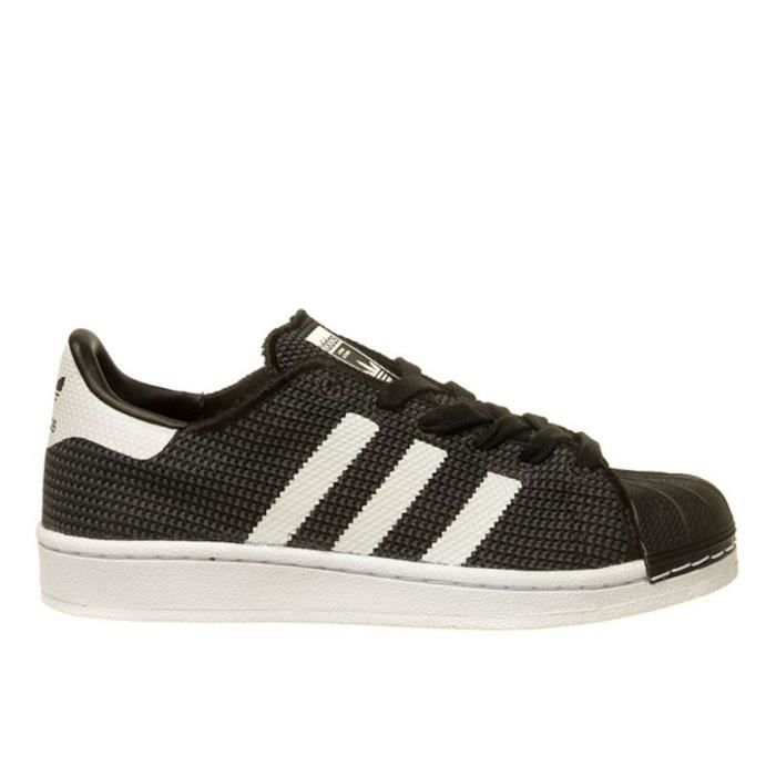 Chaussures Adidas Superstar J Noir Noir - Achat / Vente basket ... BASKET Chaussures Adidas Superstar J