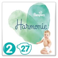 COUCHE PAMPERS Harmonie Taille 2, 4-8 kg, 27 Couches COUCHE PAMPERS Harmonie Taille 2, 4-8 kg, 27 Couches