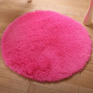 Tapis rond rose - Achat / Vente Tapis rond rose pas cher ...