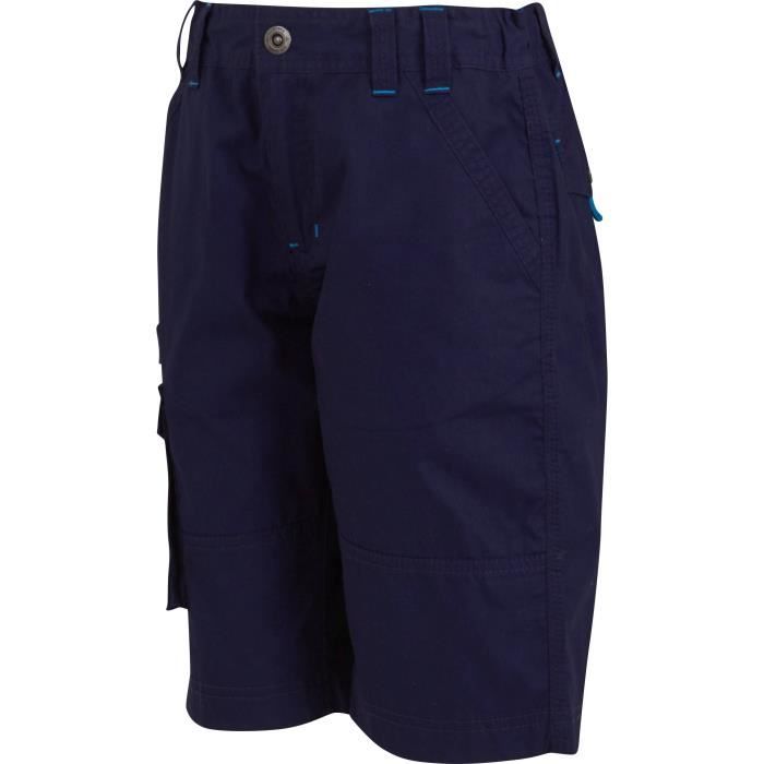 ATHLI-TECH SHORT Garçon - Bleu marine