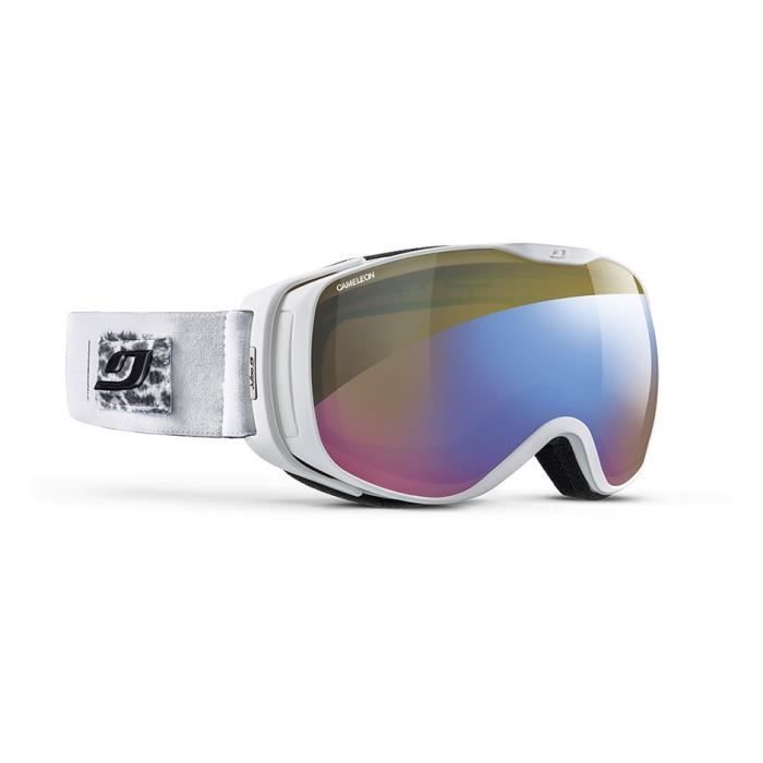 JULBO Masque de Ski Luna Blanc et Bleu