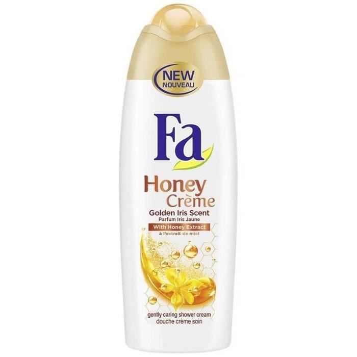 FA Gel Douche Honey crème Iris jaune 250 ml Achat / Vente gel