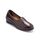 Mocassins en cuir, élastiqués