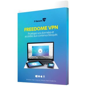 F Secure Freedome VPN - 3 appareils / 1an - PC/MAC - Confidentialité