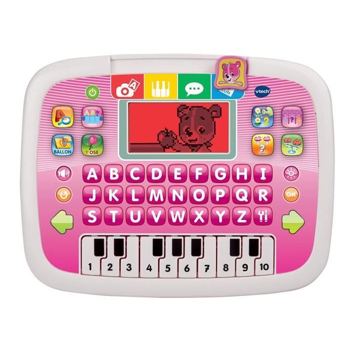 VTECH Tablette P'tit Genius Ourson Rose