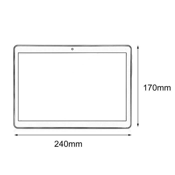 Portable 10,1 pouces Quad Core 1 + 16G tablette3