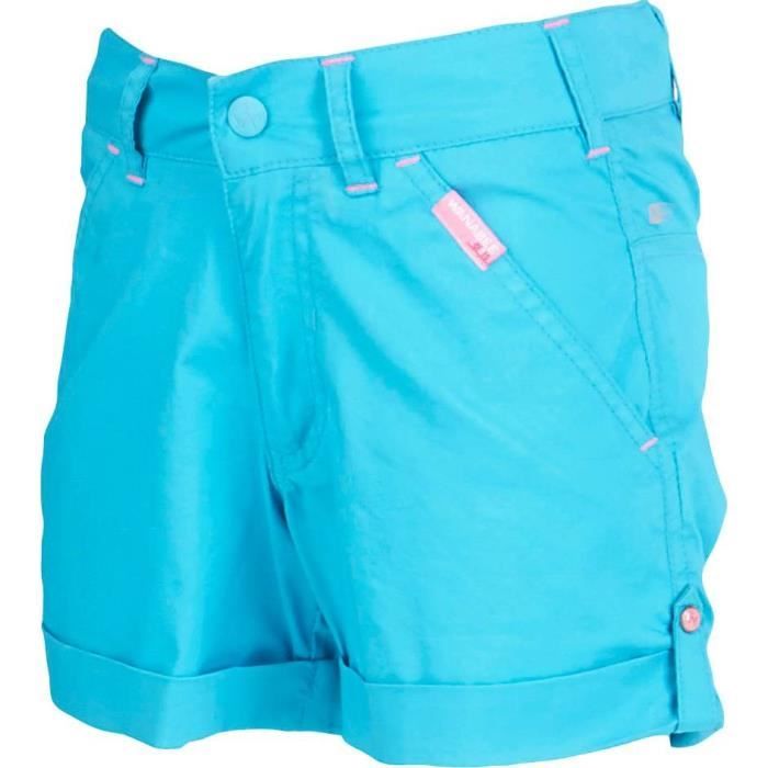 WANABEE Short fille - Bleu turquoise