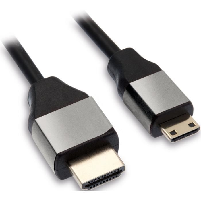 APM 590456 Câble HDMI mini Mâle / Mâle - 1,8 mètre