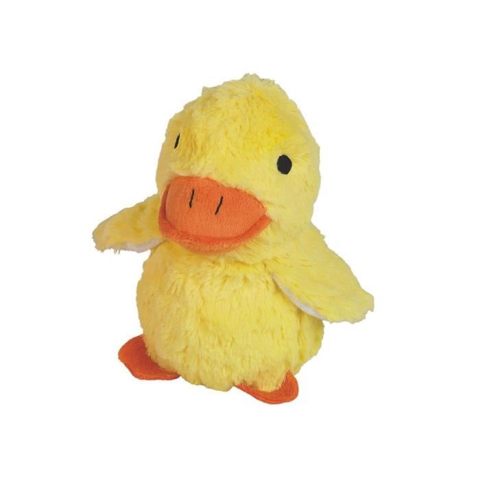NOBBY Jouet pour chien peluche et balles caneton jaune 18cm