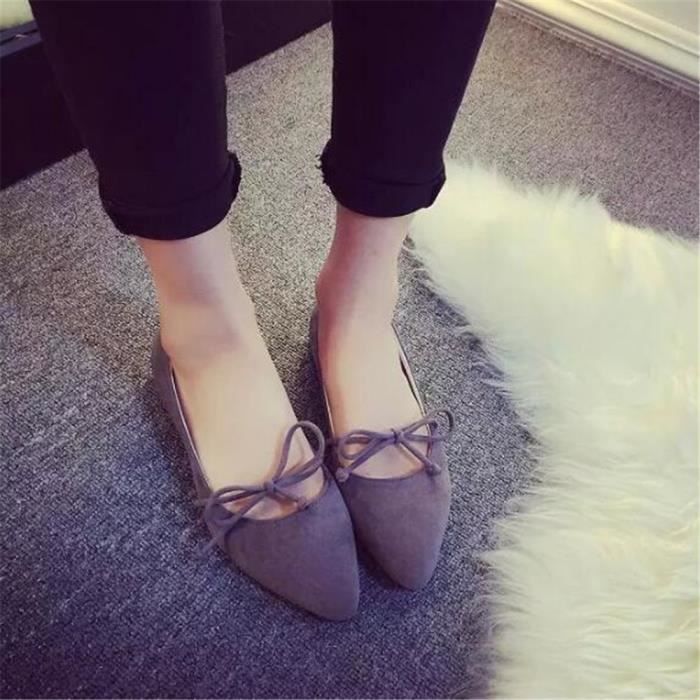 Arrivee Marque Nouvelle gris jaune Respirant Noir Femmes 35 Luxe Grande De Classique Moccasins Taille 39 Moccasin Chaussure Confortable qwTnI5EE8a