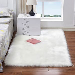 TAPIS  Blanc Tapis Salon carpet tapis chambre d’enfant M