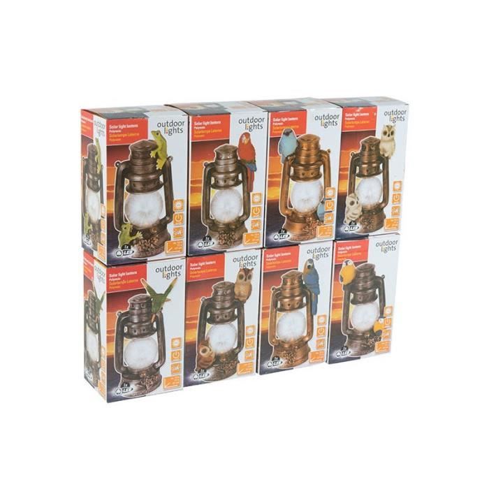 Lanterne solaire - LED - 8 coloris