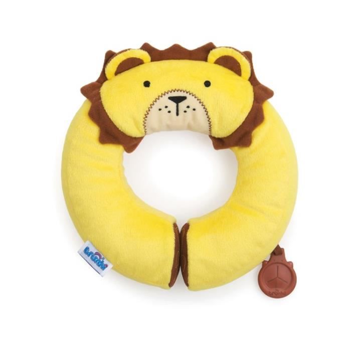 TRUNKI Yondi coussin de voyage pour la nuque Leeroy lion