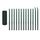 Clotures en grillage Kit de grillage 25 x 1,5 m