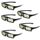 5 pcs Lunettes 3D Active IR Eyoyo BenQ W1070 W700