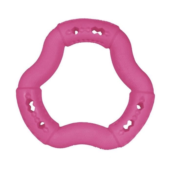 VADIGRAN Anneau en TPR - 12 cm - Rouge - Pour chiens
