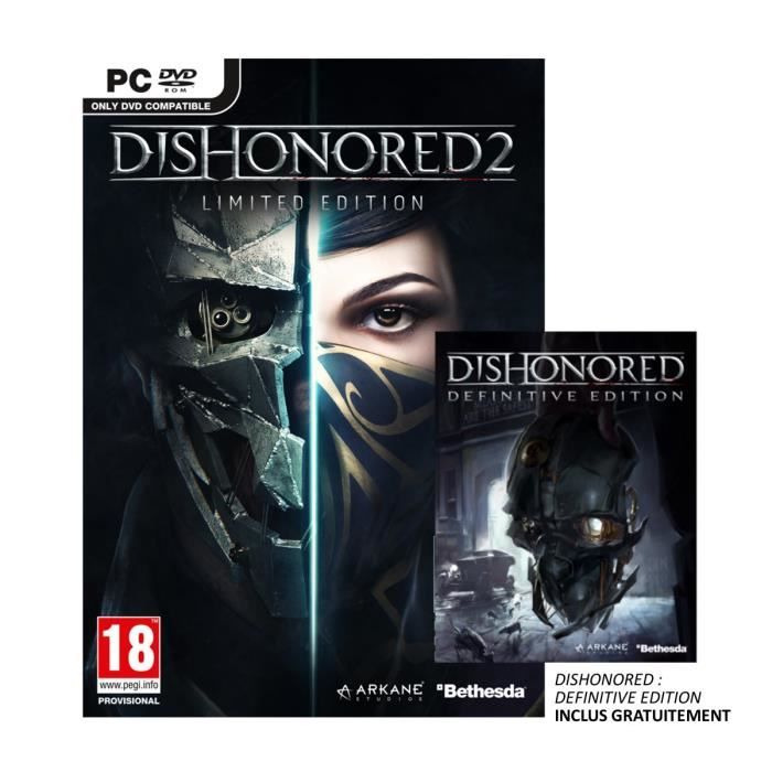 Dishonored 2 Limited Edition Jeu PC