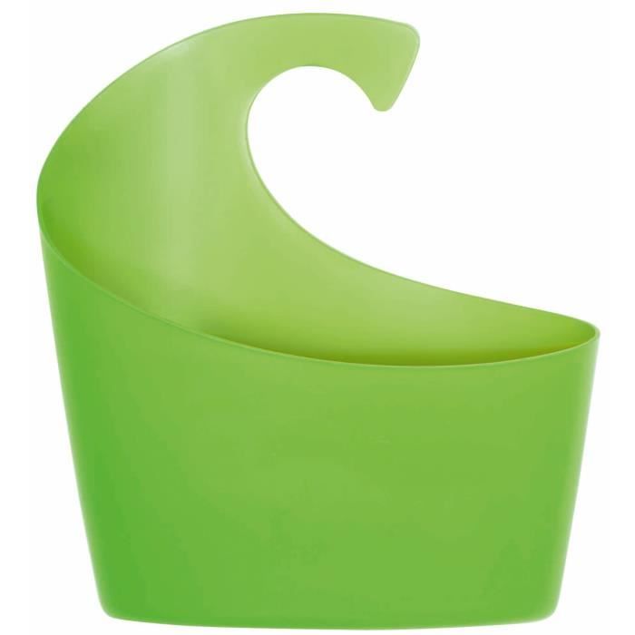 SYDNEY Panier de rangement a suspendre L 305 x l 275 x H 10 cm Vert Kiwi