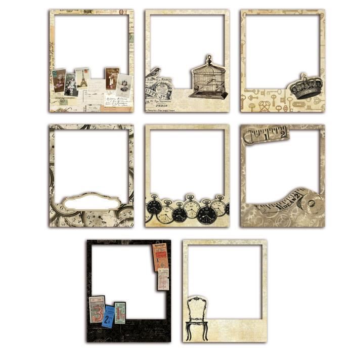 TOGA Pack de 8 Polaroids Le Temps Des Secrets